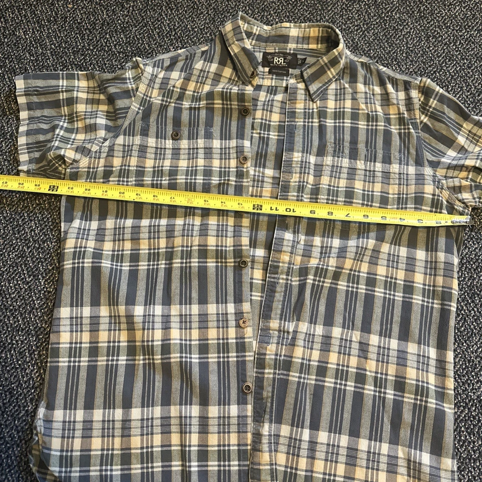 Ralph Lauren RRL Double RL Men’s Short Sleeve Shirt Size Large - Image 3 of 4
