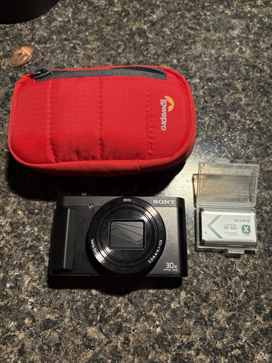 Sony Cyber-shot DSC-HX80 18.2 MP Digital Camera - Black for
