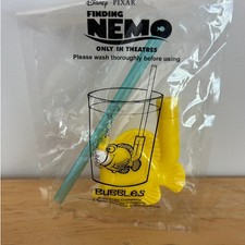 2003 Kellogg’s Finding Nemo Bubbles Straw – Disney Pixar Cereal Prize – Sealed