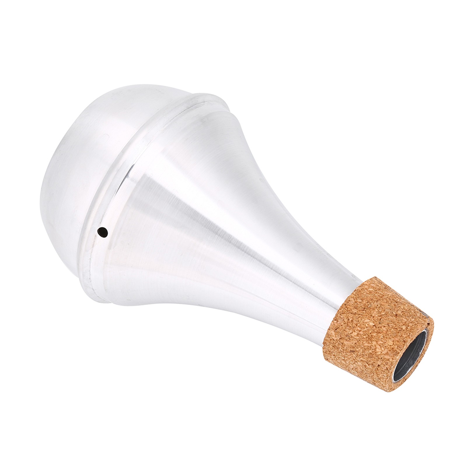 Aluminum Alloy & Cork Practice Trumpet Mute Brasses Musical Instrument Part BLW