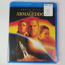 New Sealed 2010 Armageddon Blu-Ray Disc Bruce Willis Billy Bob Thornton
