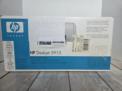 HP Deskjet 3915 Standard Inkjet Printer New