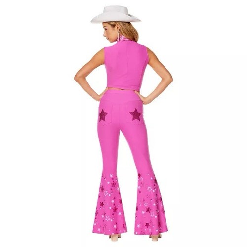 Spirit Halloween Adult Western Barbie Costume - Barbie the Movie Size Medium - Picture 8 of 9
