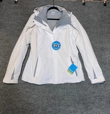 New Columbia 3 In 1 Interchange Jacket Womens XL White