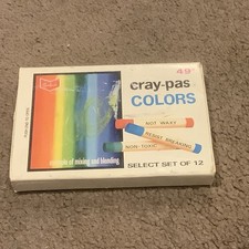 Lot de 12 couleurs vintage Cray Pas en boite Sanford’s Sakura