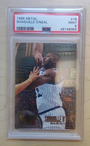 1995 Metal - Shaquille O'Neal #78 PSA 9