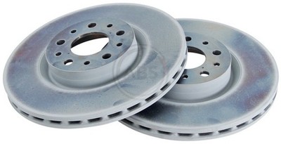 2x Bremsscheibe BESCHICHTET A.B.S. 18541 für TIPO FIAT 357HXN1A 357SXN1A 357