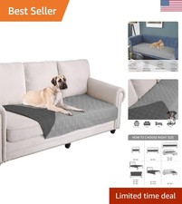 Reversible Waterproof Dog Bed Blanket Cover - Stylish Sofa  Bed Protector