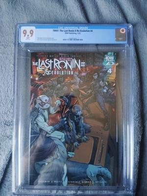 IDW Publishing TMNT: The Last Ronin II - Re-Evolution #4A CGC 9.9