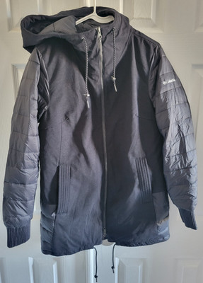Columbia Women's Size S Black Boundary Bay Waterproof Hybrid Jacket *WL0900