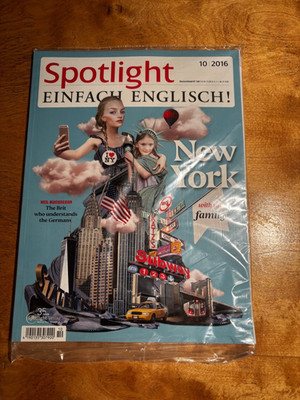 Spotlight Einfach Englisch, ''New York'' 10-2016 - in OVP - NEU