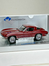 1:18 Scale Exoto Motorbox 1967 Corvette Coupe with Original Box, Red, #2