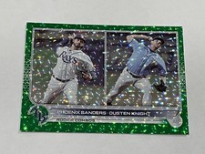 2022 Topps Update Baseball Green Foilboard #/499 - Phoenix Sanders RC - Rays