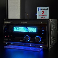 Pioneer Carrozzeria FH-P710MD 2DIN CD MD Car Audio DSP Added Bluetooth In Stock