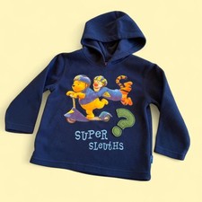 Disney Winnie the Pooh and Tigger 3T Kids Fleece Hoodie Unisex