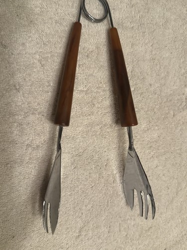 Vintage Set Of 4 Kitchen Utensils With Bakelite Handles - Picture 5 of 9
