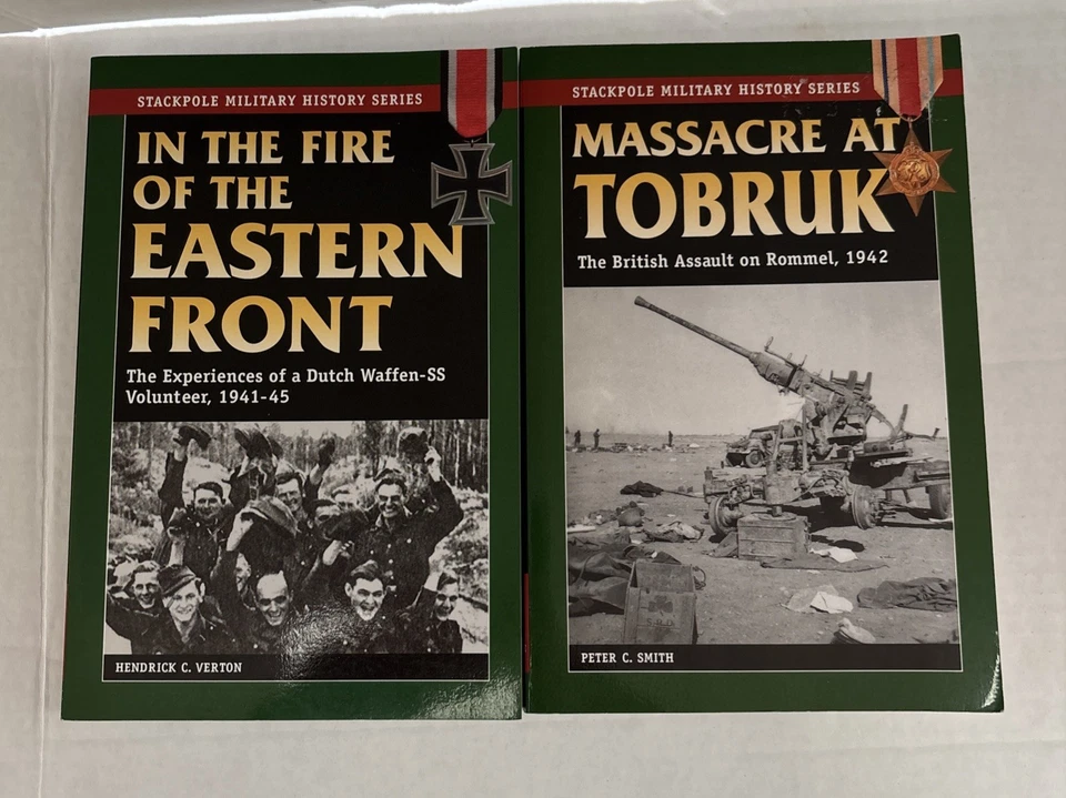 Lot of 7 Stackpole Military History Series WWII Books German Panzer Rommel Dutch — 第 4/4 张图片