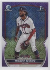 2023 Bowman Chrome Prospects Mega Box Purple Mojo Refractor Ambioris Tavarez 2l4