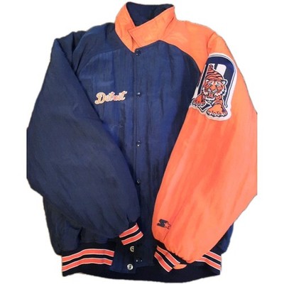 Detroit Tigers vintage 90s Starter Diamond Collection Authentic dugout jacket XL