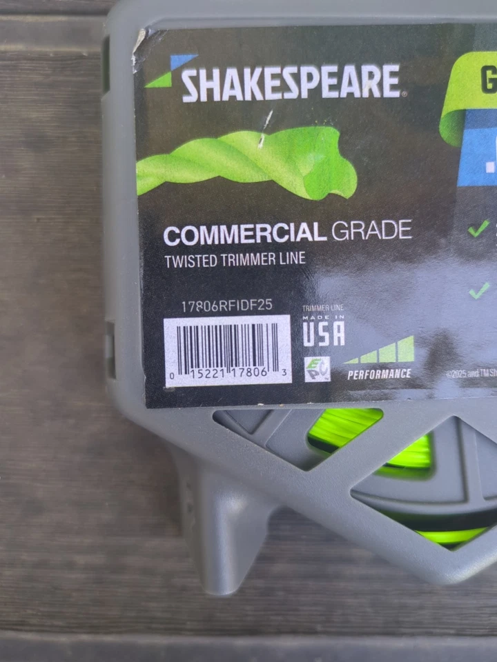 Shakespeare Gladiator .065" Diameter 100ft Commercial Grade Twisted Trimmer Line - Image 3 of 4
