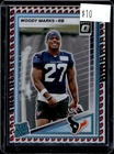 2025 Panini Donruss Football Football Emoji Woody Marks #377