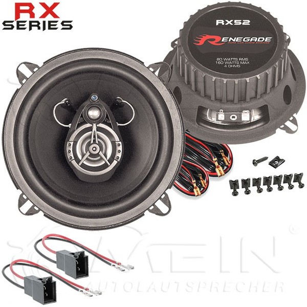Renegade Auto Lautsprecher FüR Renault Megane Ii - 2 2002-2009 Front Vorn #APF0-image