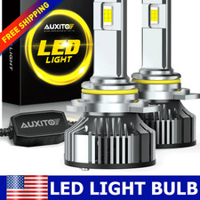 2PCS LED High Low Beam 9012 Bulbs Headlight Super Bright White Waterproof AUXITO