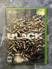 Black Original Xbox Game 2006 CIB W/ Manual Tested
