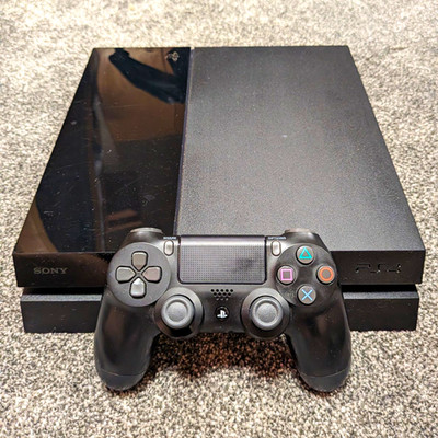 Sony PlayStation 4 PS4 CUH-1001A 500GB With Controller And Power Cord Tested!