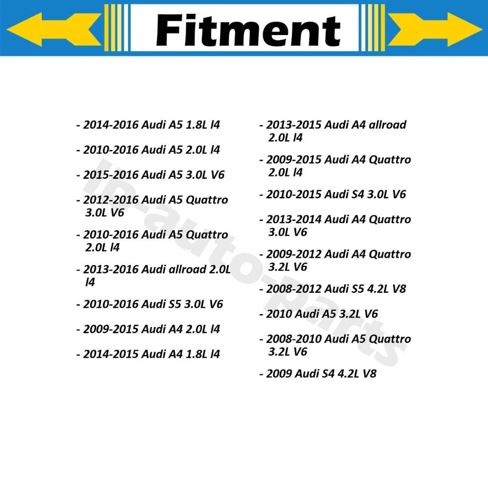 2x Manguera de freno delantera para Audi A4 Quattro 2009-2015 2,0 L 2010-2016 Audi A5 2,0 L Foto 2 de 4