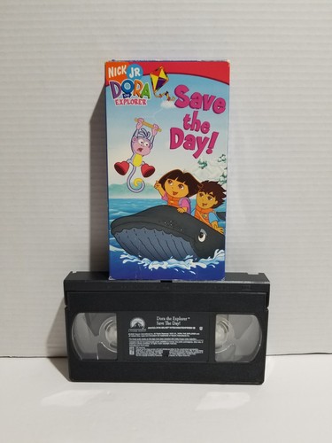 Dora the Explorer - Save the Day VHS-Kassette 2006 Nick Jr. Nickelodeon Paramount
