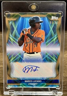 Marco Luciano Auto 09/50 Topps Future Cornerstones NM/Mint!!   