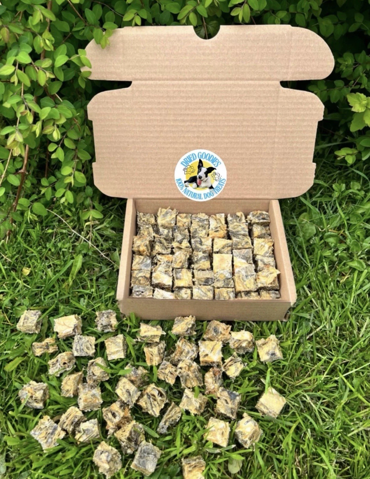 Mini Cod Skin Cubes 100% Natural Dog Treats Pure Organic Air Dried Fish 300g UK
Opens in a new windo
