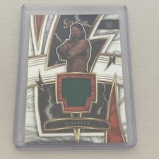 2022 Panini Select WWE Sparks Worn Used Memorabilia #SP-AJS AJ Styles