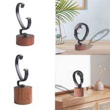 Watch Display Stand Pocket Watch Stand Bracket Wooden Base Watch Organizer for