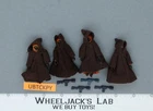 Lot of 4 Jawas 100% Complete Star Wars 1977 Vintage Kenner Action Figure REPRO