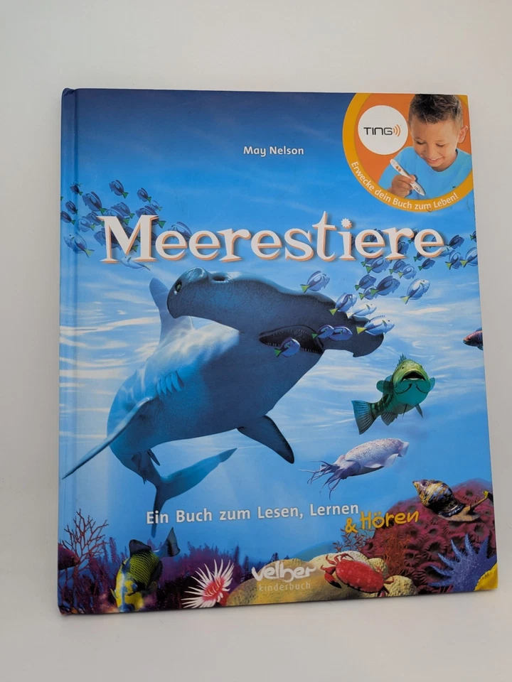 Original "Ting" Stift mit Kabel und 3 Büchern, Top Zustand! - Bild 2 von 4