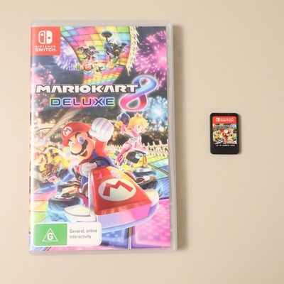 Mario Kart Deluxe 8 Nintendo Switch Game with Case - Racing Video Game
