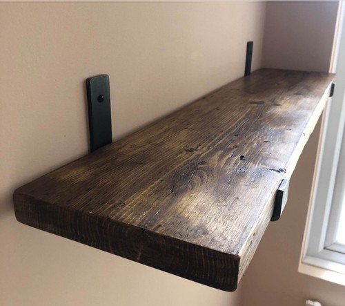 RECLAIMED Scaffold Boards - Rustic Shelves Any Size - Industrial Scaffold Shelf - Picture 4 of 19
