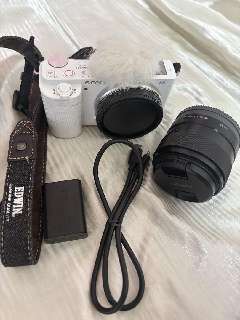 SONY VLOGCAM ZV-E10 SONY 35mm F1.8 OSS | eBay