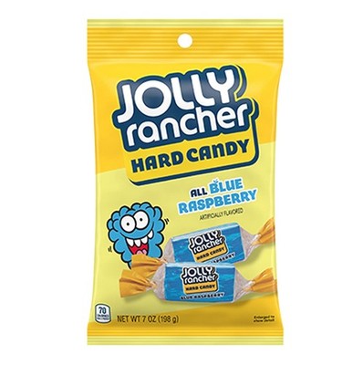 Jolly Rancher Hard Candy All Blue Raspberry - 7oz - 198g - American Candy