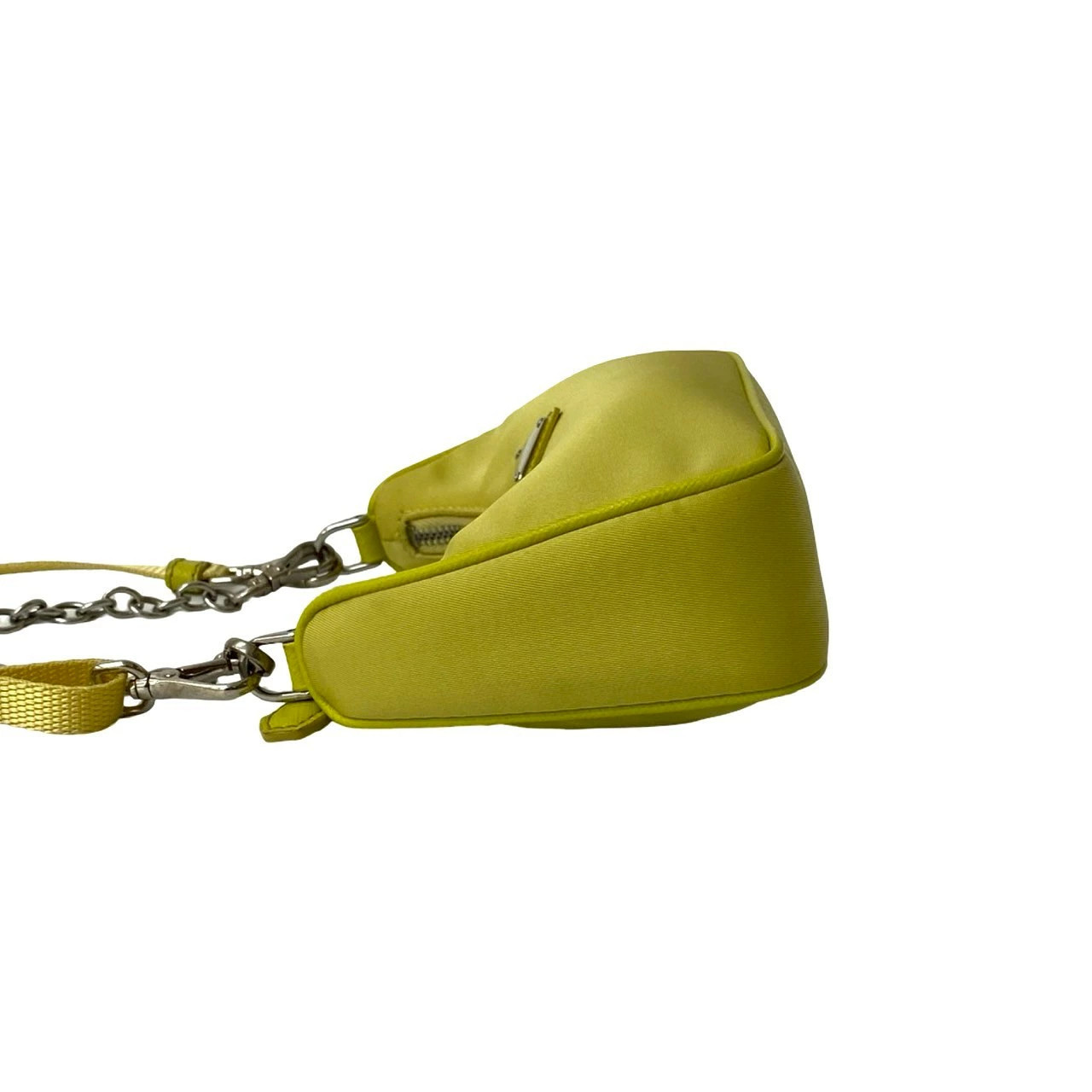 Prada Triangular Nylon 2-Way Chain Mini Shoulder … - image 5