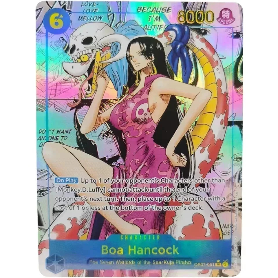 Nuevo Juego de Cartas Precintado Una Pieza Año Nuevo Lunar Paquete Rojo Boa Hancock Promo*