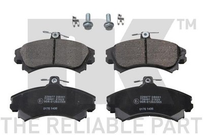 NK Bremsbelagsatz Scheibenbremse 229977 für FORFOUR COLT MITSUBISHI SMART PROTON