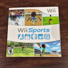 Wii Sports Nintendo Wii Cardboard Case Sleeve Insert Only - NO Game or Manual