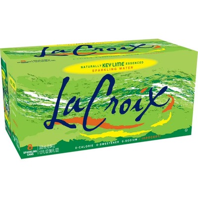 LaCroix sparkling water Lime 12 fl oz (pack of 8).......