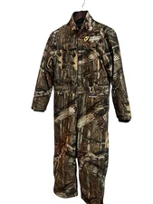 Scent Blocker Rain Blocker Insulated Coveralls- YOUTH M Hunting Camouflage
