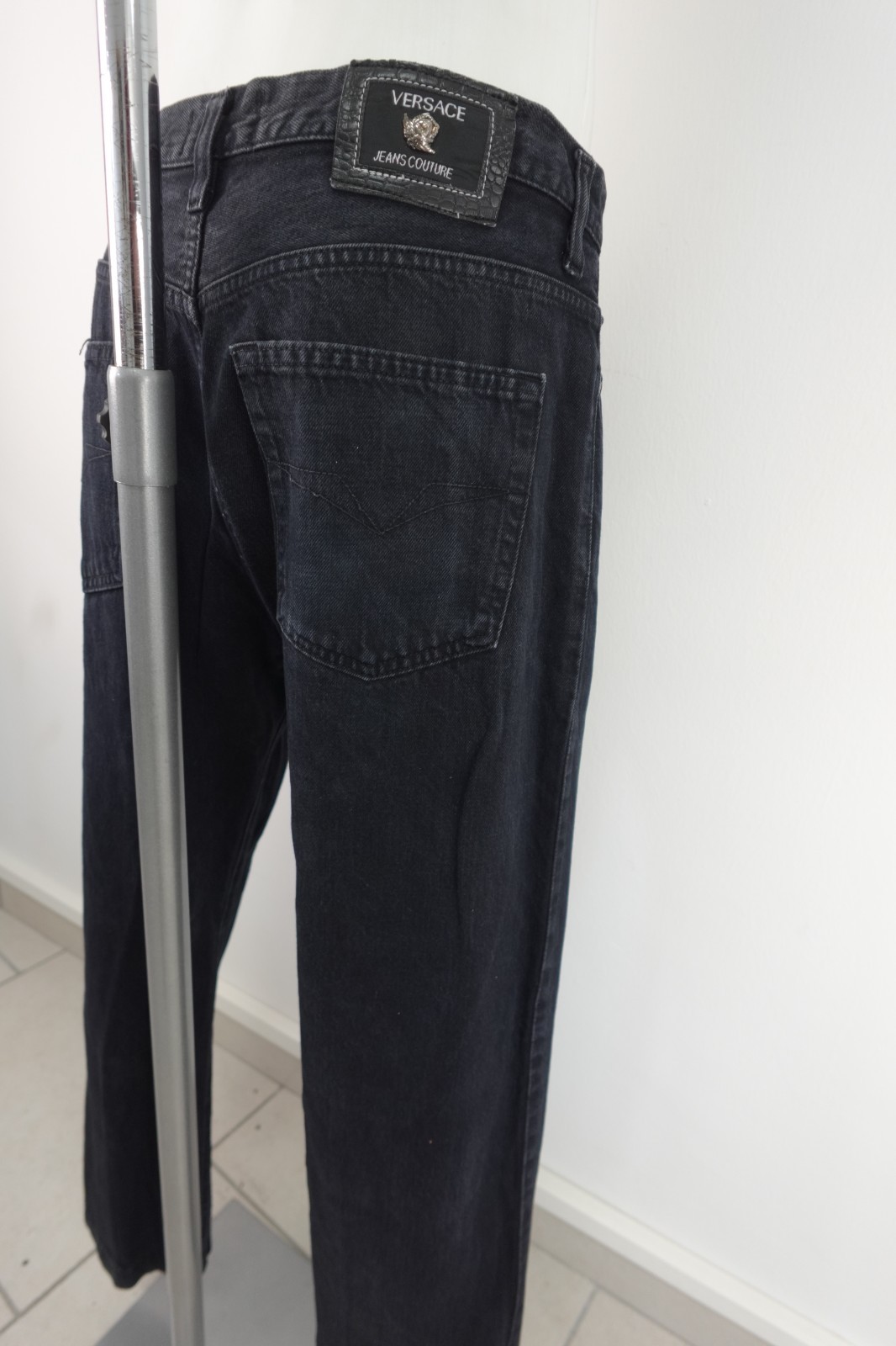 Versace Jeans Couture Men's Trousers Jeans Size 36/50 Denim Man Italy Medusa thumbnail 9