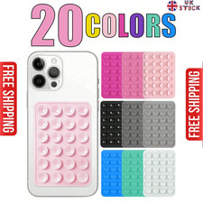 Silicon Suction Pad Mobile Phone Case Fixture Sticky Grip Band Cover grip holder