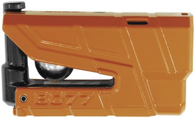 Abus Granit Detecto X-Plus 8077 Alarm Disc Lock - Orange 04301 57-04301